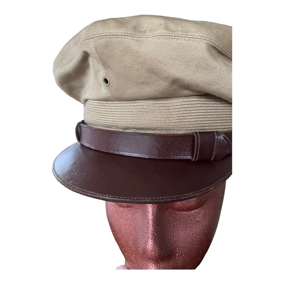 1949 US ARMY UNIFORM VISOR HAT CRUSHER STYLE CAP - Picture 6 of 7